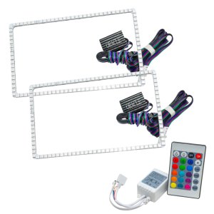 Dodge Ram Headlight Halo Kit - ORACLE Lighting - ColorSHIFT w/ Simple Controller - `94-`01